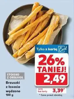 Kaufland Brzuszki z łososia wędzone na gorąco oferta