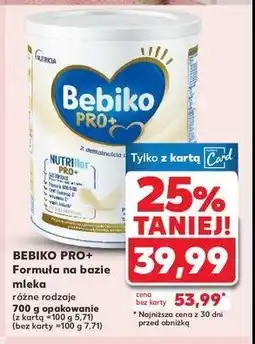 Kaufland Mleko 3 Bebiko pro+ oferta