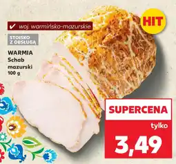 Kaufland Warmia schab mazurski oferta