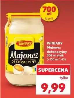 Kaufland Majonez dekoracyjny Winiary oferta