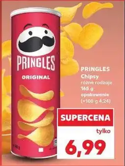 Kaufland Chipsy original Pringles oferta