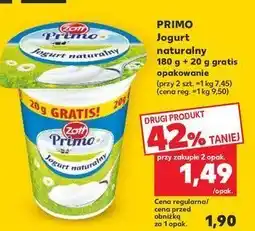 Kaufland Jogurt naturalny Zott primo oferta