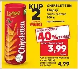 Kaufland Chipsy południowa papryka Lorenz chipsletten oferta