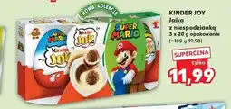 Kaufland Jajko z niespodzianką super mario Kinder joy oferta