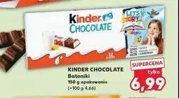 Kaufland Czekoladki Kinder chocolate oferta