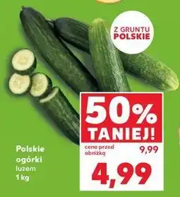 Kaufland Ogórki polskie oferta