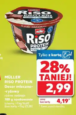 Kaufland Müller riso protein deser mleczno- ryżowy oferta