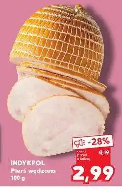 Kaufland Pierś wędzona z indyka Indykpol oferta
