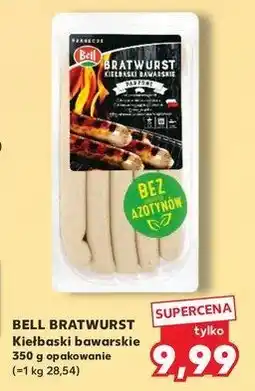 Kaufland Kiełbaski bawarskie Bell polska oferta