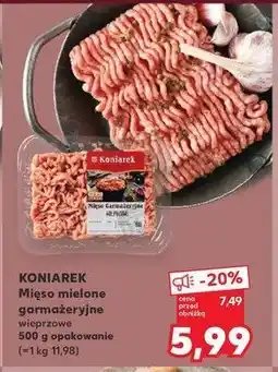 Kaufland Mięso mielone Koniarek oferta