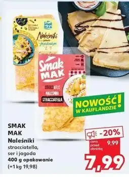 Kaufland Naleśniki serowo-jagodowe Smak mak oferta