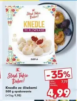 Kaufland Knedle ze śliwkami K-classic oferta