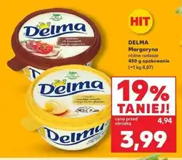 Kaufland Margaryna Delma do kanapek oferta