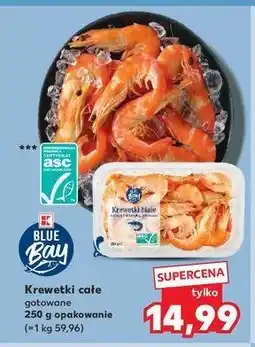 Kaufland Krewetki białe gotowane K-classic blue bay oferta