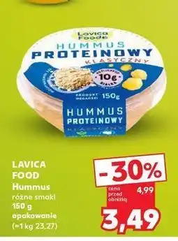 Kaufland Hummus proteinowy klasyczny LAVICA FOOD oferta