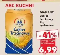 Kaufland Cukier trzcinowy nierafinowany Diamant Diamant polska oferta