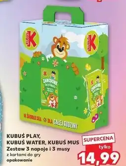 Kaufland Zestaw napojów z musów z grą Kubuś oferta