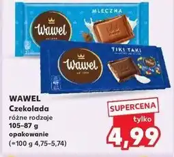 Kaufland Czekolada Wawel mleczna oferta