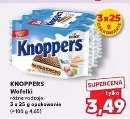 Kaufland Wafelek Knoppers oferta