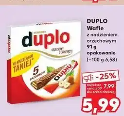 Kaufland Batoniki Kinder duplo oferta