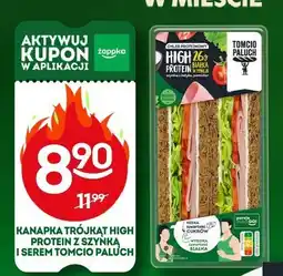 Żabka Kanapka trójkąt High Protein z szynką i serem Tomcio Paluch oferta