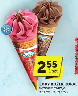 Groszek Lody rożek Koral 110ml oferta