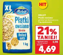 Kaufland Melvit płatki owsiane oferta
