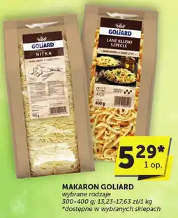 ABC Makaron Goliard 300-400g oferta