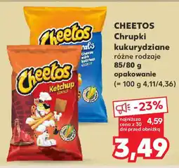 Kaufland Cheetos chrupki kukurydziane oferta