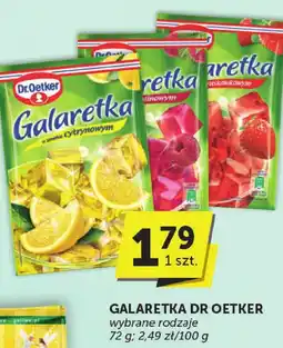 ABC Galaretka Dr Oetker różne rodzaje 72g oferta