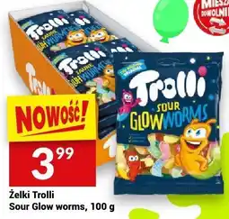 Twój Market Żelki Trolli Sour Glow worms 100g oferta