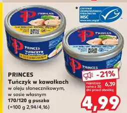 Kaufland Princes tuńczyk w kawałkach oferta