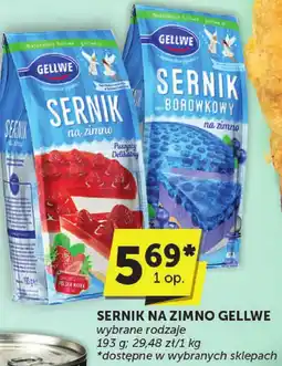 Groszek Sernik na zimno Gellwe 193g oferta