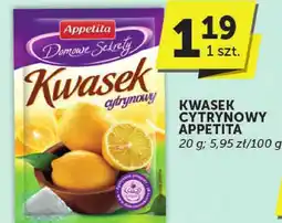 Groszek Kwasek cytrynowy Appetita 20g oferta