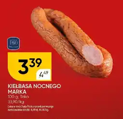 Chata Polska Kiełbasa Nocnego Marka 100g Tako oferta