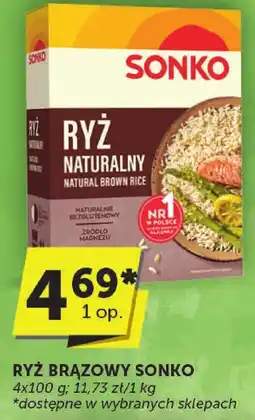 Euro Sklep Ryż brązowy Sonko 4x100g oferta
