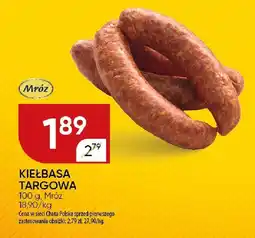 Chata Polska Kiełbasa Targowa 100g Mróz oferta