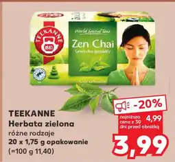 Kaufland Teekanne herbata zielona oferta