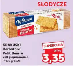 Kaufland Krakuski herbatniki petit beurre oferta