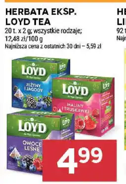 Herbata ekspresowa Loyd Tea