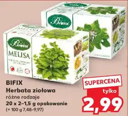 Kaufland Bifix herbata ziołowa oferta