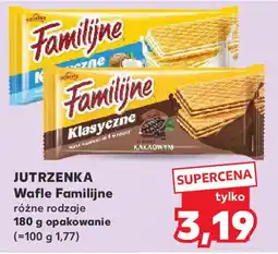 Kaufland Jutrzenka wafle familijne oferta