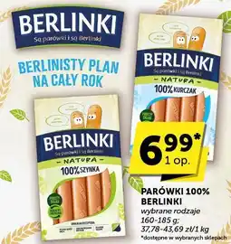 ABC Parówki Berlinki 160-185g oferta