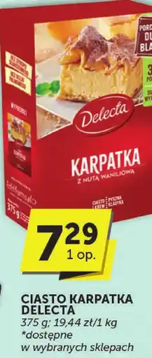 Euro Sklep Ciasto karpatka Delecta 375g oferta