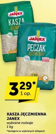 Groszek Kasza jęczmienna Janex 1kg oferta