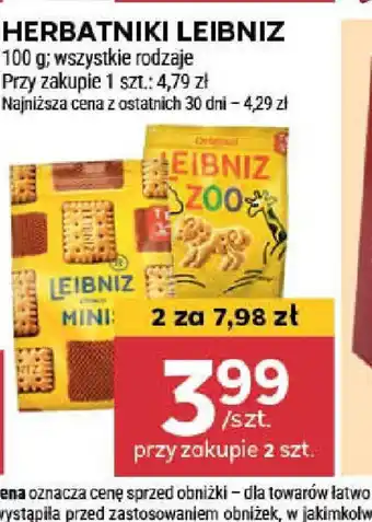 Stokrotka Herbatniki Leibniz oferta