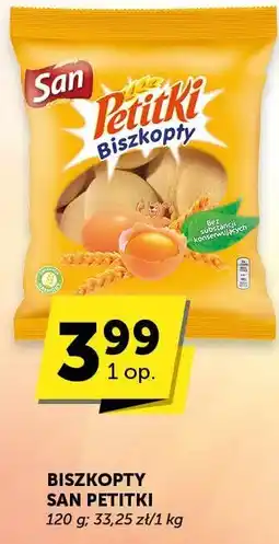 ABC Biszkopty San Petitki 120g oferta
