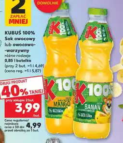 Kaufland Kubus 100% sok owocowy lub owocowo- -warzywny oferta