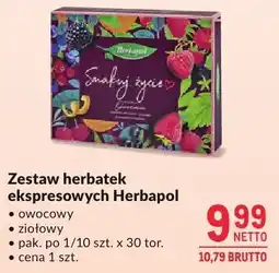Makro Zestaw herbatek ekspresowych Herbapol oferta