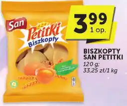 Euro Sklep Biszkopty San Petitki 120g oferta